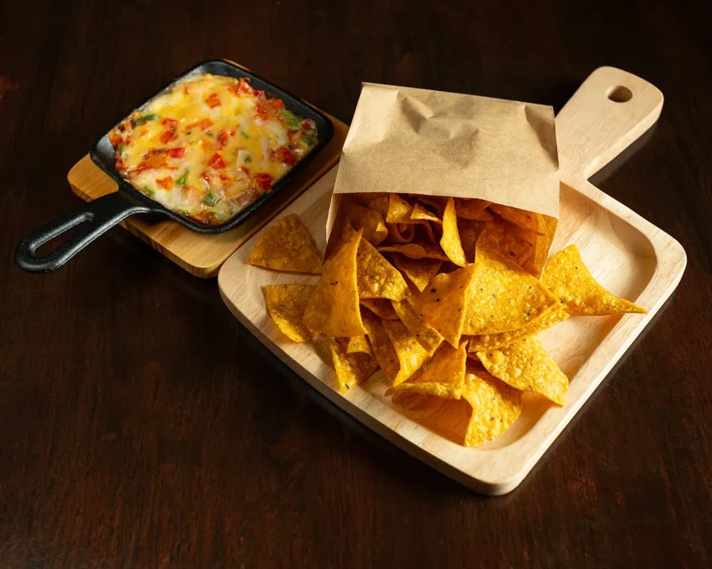 Chips and Queso Dip
