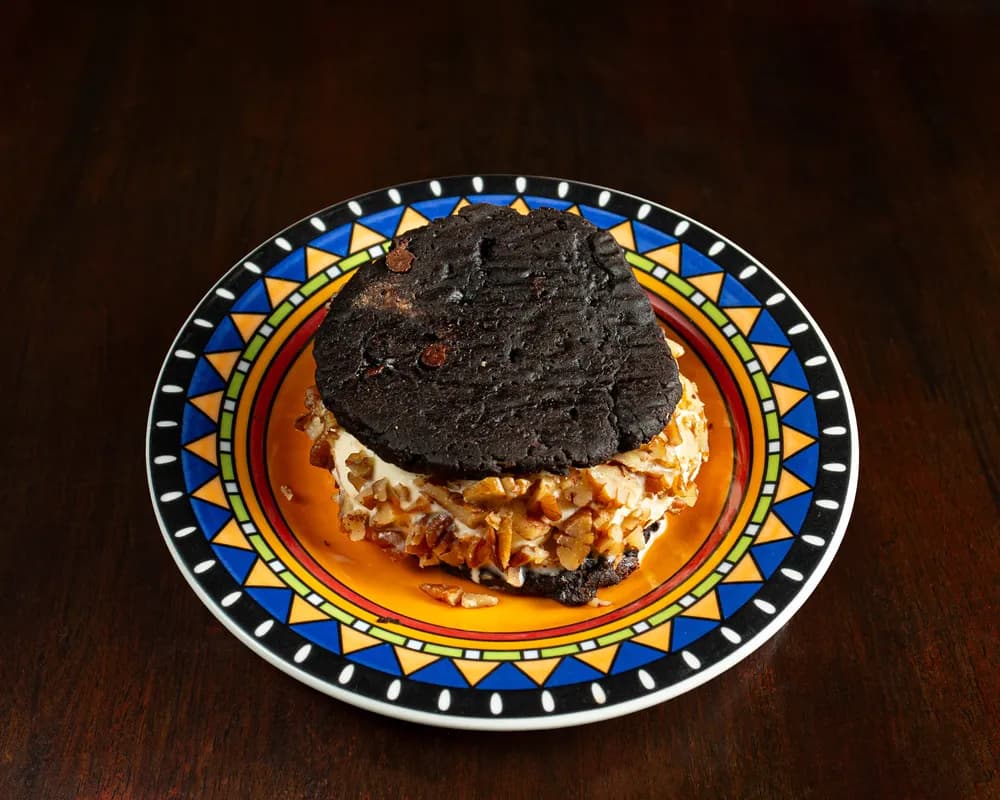 Mexican Spiced Chocolate Cookies & Ice Cream